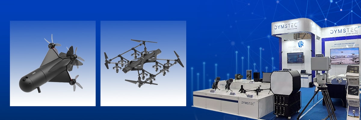Dymstec Unveils Next Generation Counter Uav System Hkr Solution